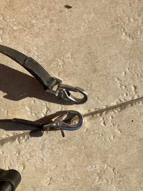 Ausbindezügel mit Gummiring Leder, Keine Angaben , Verena 🐎 , Saddle Accessories, Rhens, Image 2