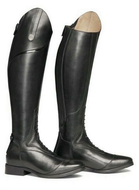 Lederreitstiefel 39 !NEU!, Mountain Horse, Svenja Vedder, Riding Boots, Image 3