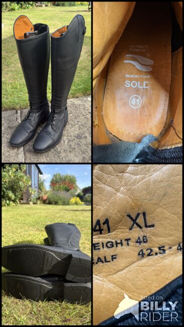 Leather Riding Boots 41, HKM Latinium, Naomi Whiteley, Riding Boots, Hull, Image 9