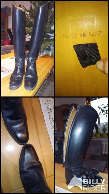 Leder-Reitstiefel schwarz Cavallo, Größe 38, Höhe 52, Weite 35 mit Reißverschluss sehr guter Zustand, Cavallo  Leder-Reitstiefel , Nicole Pferdekamp , Riding Boots, Hemer, Image 8