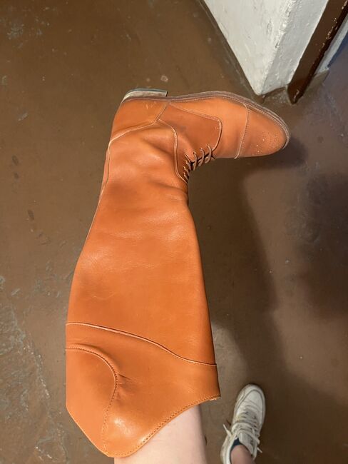 Leder Reitstiefel aus Portugal Größe 39, Julia Müller , Riding Shoes & Paddock Boots, Mannheim, Image 3