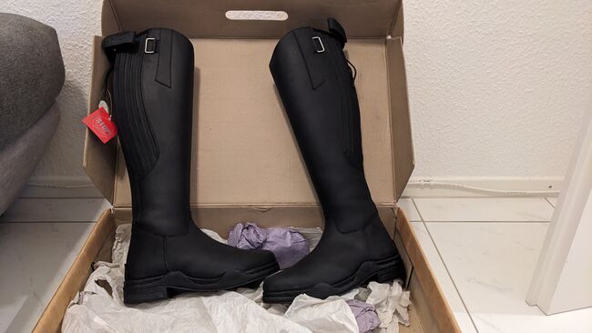 Lederreitstiefel HKM Country neu, HKM  Country, Andrea, Riding Boots, Ludwigsburg, Image 2