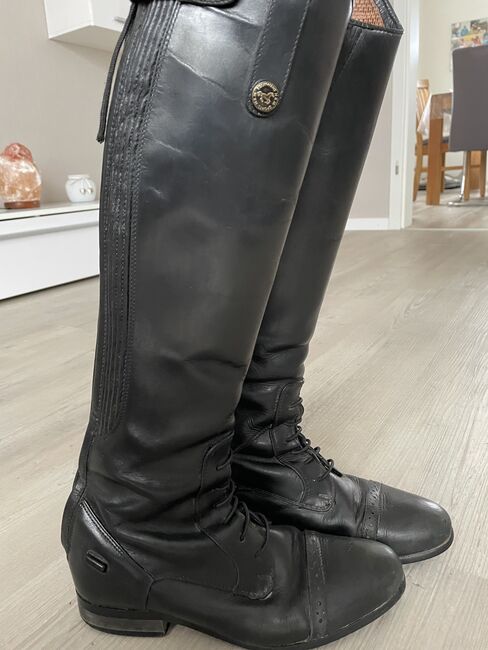 Leder Reitstiefel, HKM, Sarah, Riding Boots, Eitorf, Image 6