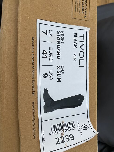 Leather riding boots, Moretta, Carol Majeed, Oficerki jeździeckie, Longfield , Image 5