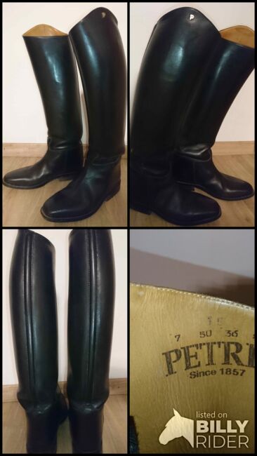 Lederreitstiefel Petri Größe 40 (Höhe 50cm, Weite 36cm), Petri, Michael, Riding Boots, Vellberg, Image 7