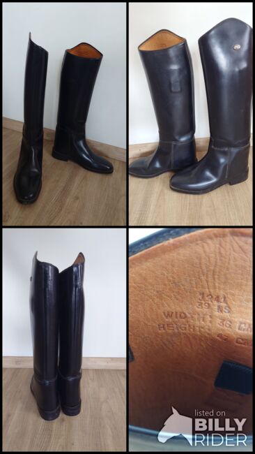 Lederreitstiefel Gr.39, wenig benutzt (Höhe 47cm, Weite 36cm), Jorhat, Michael, Riding Boots, Vellberg, Image 6