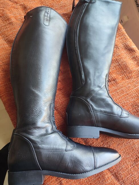 Leder Reitstiefel Gr. 47, H52, W42, NEU, 4Riders, Er.Es, Riding Boots, Bergedorf, Image 4