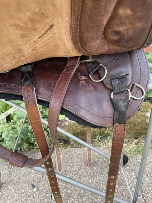 Ledersattel Dressur / Alt-Californisch, Physio Riding, Katja Thomas, Dressage Saddle, Eldena, Image 8