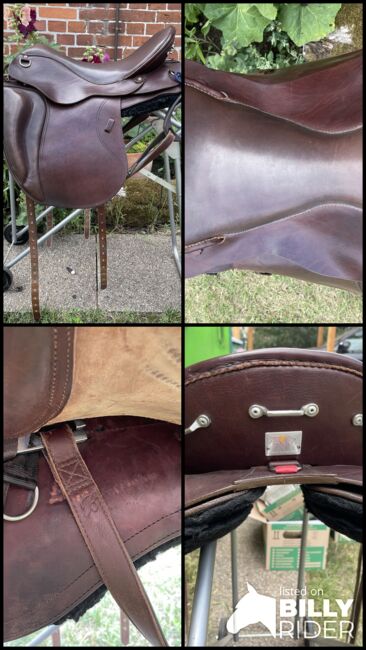 Ledersattel Dressur / Alt-Californisch, Physio Riding, Katja Thomas, Dressage Saddle, Eldena, Image 13