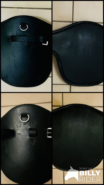 Lederstollengurt schwarz 135cm, Vanessa Voigt, Girths & Cinches, Haiger, Image 7