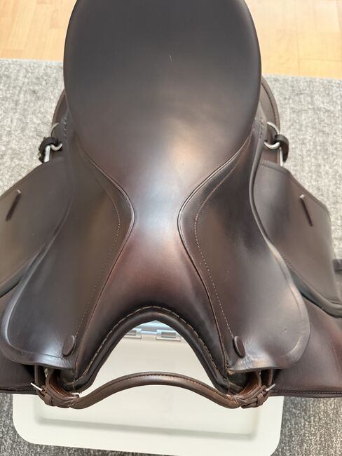 Lederbaumsattel von Fa. Sattelglück 18 Zoll, braun, Modell Viento, Sattelglück Viento Dressursattel, Nadine , Other Saddle, Dinslaken, Image 4
