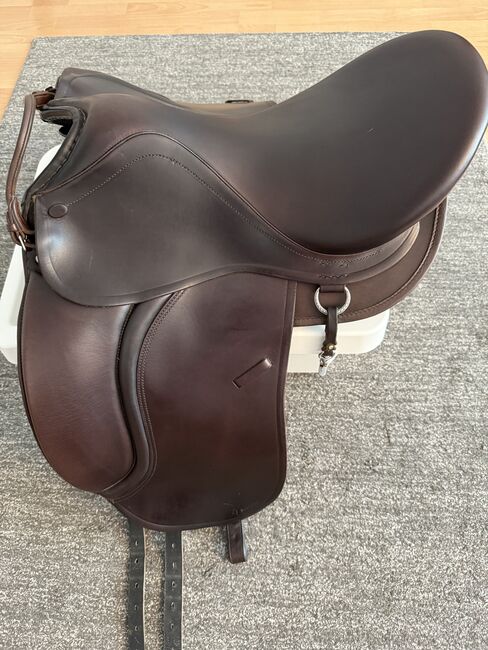 Lederbaumsattel von Fa. Sattelglück 18 Zoll, braun, Modell Viento, Sattelglück Viento Dressursattel, Nadine , Other Saddle, Dinslaken