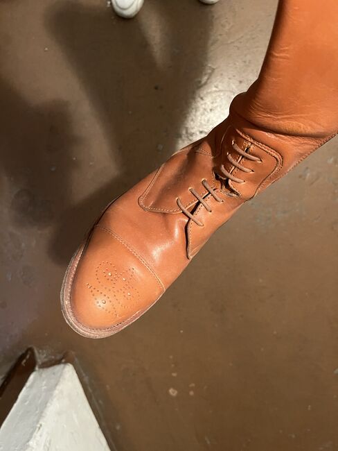 Leder Reitstiefel aus Portugal Größe 39, Julia Müller , Reitschuhe & Stallschuhe, Mannheim, Abbildung 6