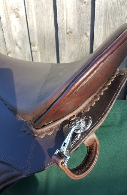 Lederbaum Sattel, Barock, Working Equitation NEU, KD, Baroque Saddle, Kranzberg, Image 4