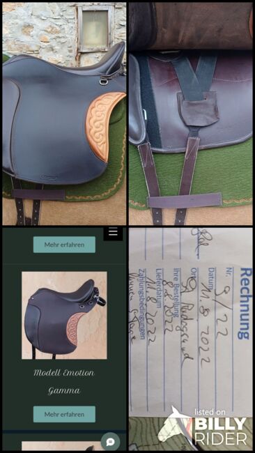 Lederbaumsattel Trekking Wanderreiten Dressur, Sorenta Trekking Emotion Gamma, Sandra, Wanderreitsattel, Kumberg, Abbildung 8