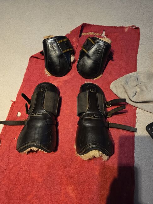 Lammfell Ledergamaschen, BR,  Plath, Tendon Boots, Neumünster, Image 2