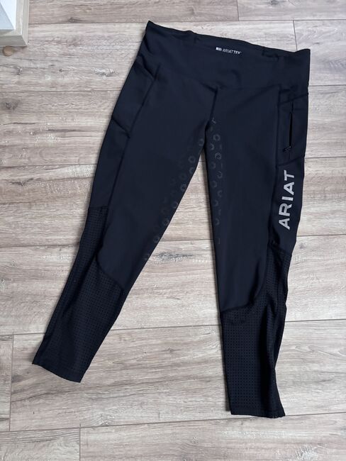 Ariat Reitleggings, Größe XL, schwarz, wie neu, Ariat Reitleggings, Kathrin, Bryczesy, Bietigheim-Bissingen