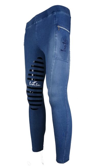 Reitleggings "Denim Performance" mit High Grip, Crazy rider  Reitleggings "Denim Performance" mit High Grip, CrazyRider  (CrazyRider ), Bryczesy, Bayern - Triftern