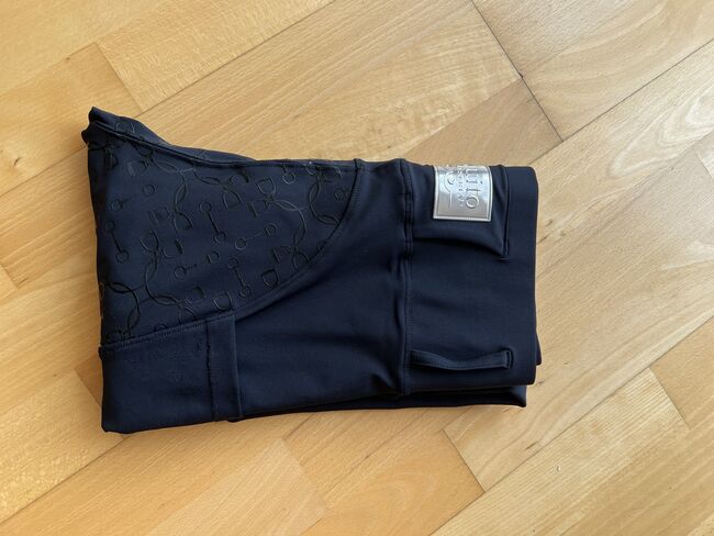 Reitleggings Equito Equestrian Schwarz Silber S, Equito Equestrian , Sandra H , Bryczesy, Bad Aibling