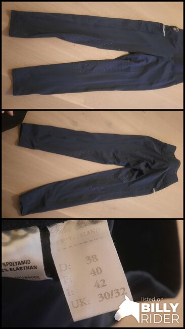 Reitleggins Felix Bühler Größe 38 blau, Felix Bühler, Kirsten , Bryczesy, Wiesbaden, Image 4