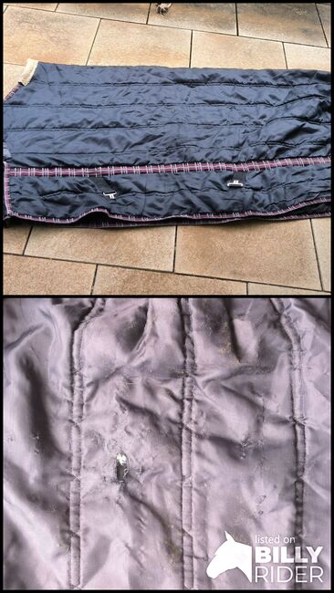 leichte Winterdecke Stalldecke 155 cm - gebraucht, An Be, Pferdedecken, Lorch, Abbildung 3