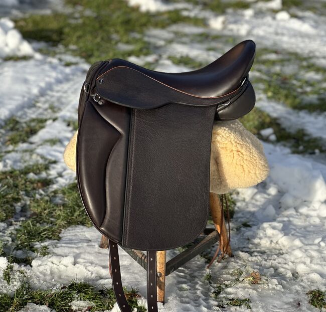 Freizeitsattel für breite kurze Pferde 40 cm 17“ KW 35, Versand auf Probe, Isländer Haflinger COB, Jeremy Rudge G5 mit Ponybaum, Ariane (MEIN LIEBSTER SATTEL), Dressage Saddle, Pressig