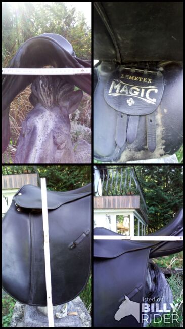 Lemetex Magic VS Sattel schwerpunktcDressur 16,5 Zoll Kw 32, Lemetex Magic, VIOLA Hoyle, All Purpose Saddle, ESCHENLOHE, Image 5