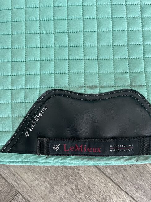 Lemieux discontinued mint dressage saddle pad, Lemieux , Lily , Dressage Pads, Thorncombe Street, Image 3