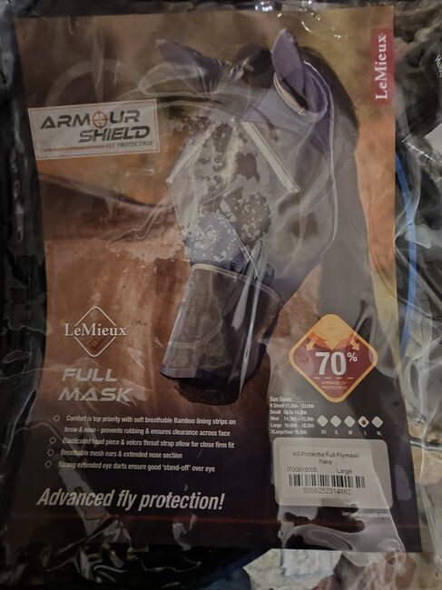 LeMieux Fliegenmaske ArmourShield Pro Größe L, LeMieux  ArmourShield Pro, Annette , Fly & Insect Control, Schülp bei Nortorf, Image 2