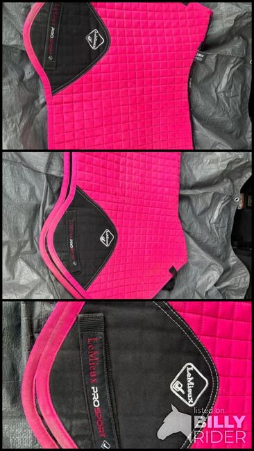 Lemieux fuchsia  saddle pad, Lemieux  Close contact , Emma quirky cobs 33, Andere Pads, Liverpool , Abbildung 4