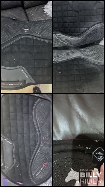 Lemieux jump  black x grip saddle pad used once size L, Lemieux, Chrissy, Inne podkładki pod siodło, Northa, Image 6