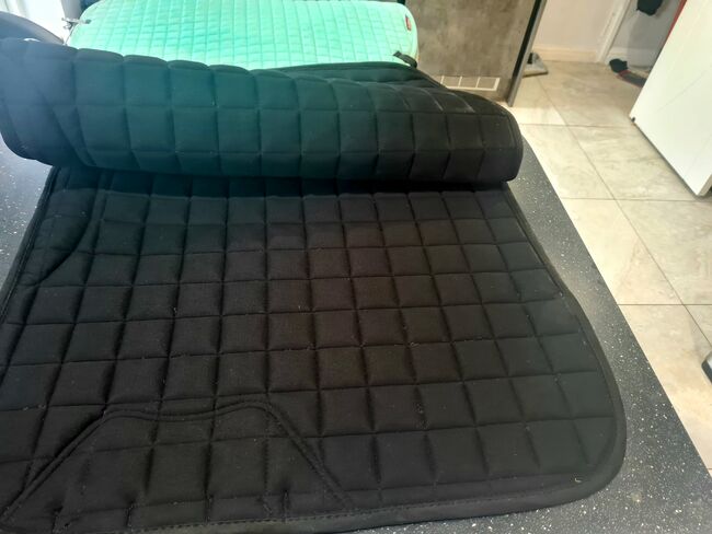 Lemieux large black loire dressage pad, Sarah, Dressage Pads, Lincoln, Image 2