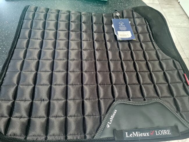 Lemieux large black loire dressage pad, Sarah, Dressage Pads, Lincoln, Image 3