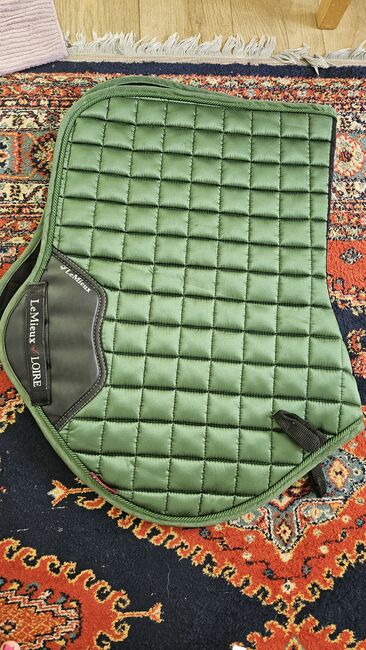 Lemieux loire hunter green saddle pad size large, Lemieux , Star27, Other Pads, Plymouth 