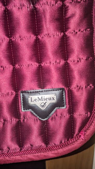 Lemieux mulberry loire dressage saddle pad size L, Lemieux  Loire, Gemma, Czapraki, Driffield, Image 7