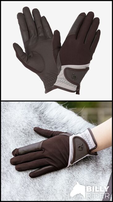 LeMieux Pro Mesh Gloves, LeMieux Pro Mesh Gloves, Viktoriia, Riding Gloves, Barcelona, Image 3
