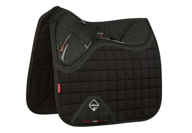 LeMieux Schabracke X-Grip Square Dressur Schwarz, LeMieux X-Grip Square Dressur, Maria, Dressage Pads, Stuttgart
