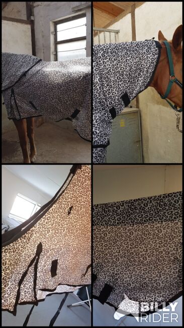 Fliegendecke "Leopard", 155 cm, abnehmbares Halsteil, Premiere, Miriam, Fly & Insect Control, Stuttgart, Image 6