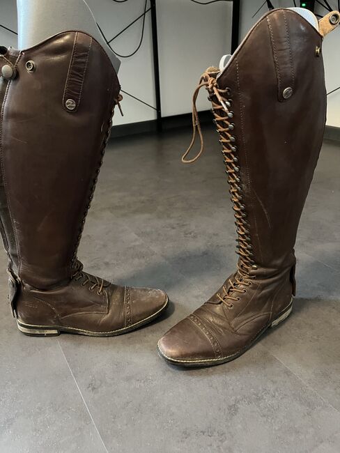 Lederstiefel Laval von Busse, Busse Laval, Blonde.Ponys, Riding Boots, Simmerath