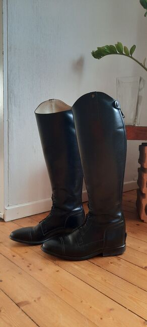 Lederreitstiefel schwarz, Gr.42, Petrie, Sabina, Riding Boots, Schmitten , Image 9