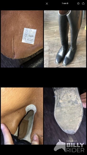 Lederreitstiefel Gr. 36, 4riders, Tina, Riding Boots, Schwerte, Image 9