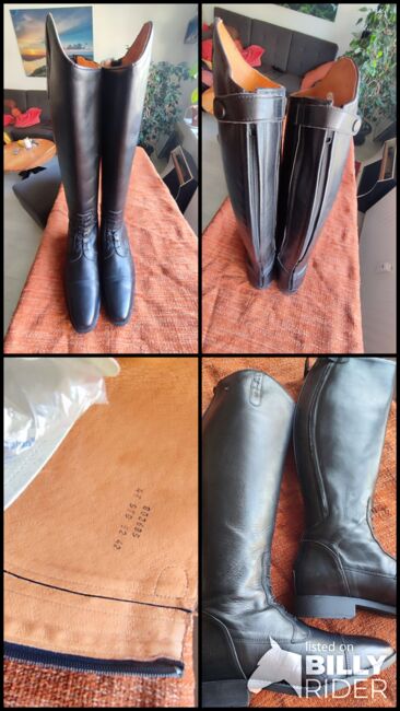 Leder Reitstiefel Gr. 47, H52, W42, NEU, 4Riders, Er.Es, Riding Boots, Bergedorf, Image 13