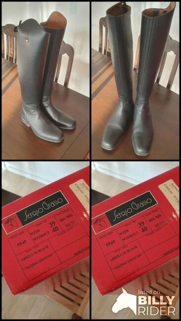 Leder-Reitstiefel Sergio Grasso Gr. 39/40  neu und ungetragen, Sergio Grasso , Meggie, Riding Boots, Dorsten, Image 5