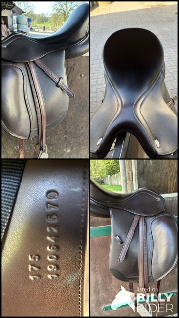 Letek 17,5" Dressursattel braun, Letek, Yasmin, Dressage Saddle, Langen, Image 8