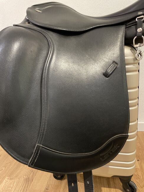 Letek Dressursattel, NEUwertig, 17,5, Letek, Janine Heckmann, Dressage Saddle, Tholey, Image 4