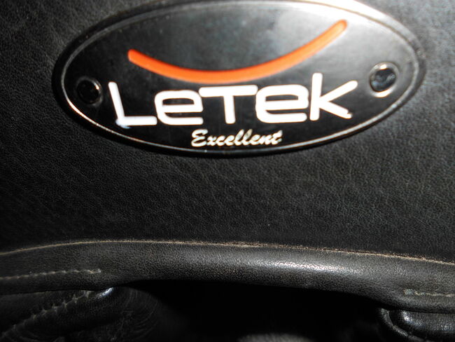 Letek Excellent Dressur Sattel 17 Zoll Wechselb. Kopfeisen, Letek Excellent, Brigitte, Siodła ujeżdżeniowe, Königsberg, Image 3