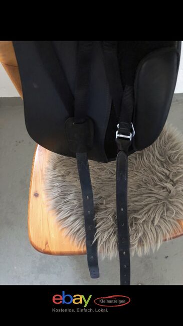 Letek Tekna Dressursattel Schwarz 17” Neuwertig, Letek Tekna (Tochterfirma von Ikonic), Andrea M., Dressage Saddle, Höxter, Image 7