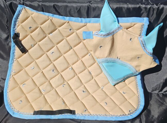 Light blue and cream, Angel Equine , Abbey, Dressage Pads, Pretoria 