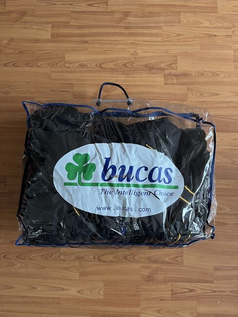 wie neu: Bucas Irish Turnout extra 300g - Grösse 165 - black-gold, Bucas Irish Turnout extra 300g black-gold Grösse 165, Helena , Horse Blankets, Sheets & Coolers, Krefeld, Image 19