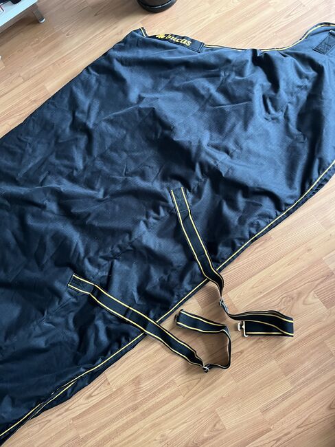 wie neu: Bucas Irish Turnout extra 300g - Grösse 165 - black-gold, Bucas Irish Turnout extra 300g black-gold Grösse 165, Helena , Horse Blankets, Sheets & Coolers, Krefeld, Image 22